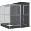 216cm Steel Floor Bird Cage