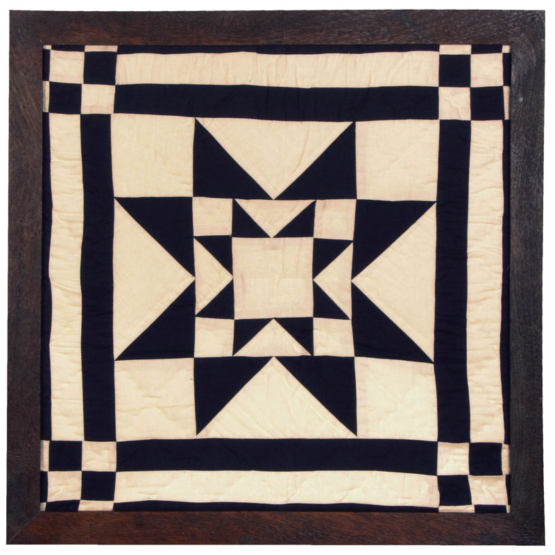 Washington Abstract Wall Decor, Black/Beige