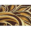 Tapis chocolat/beige Cossey