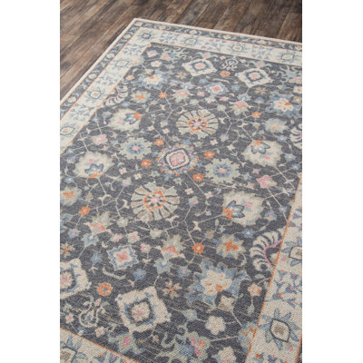 Tapis gris anthracite Guerin Momeni Anatolia