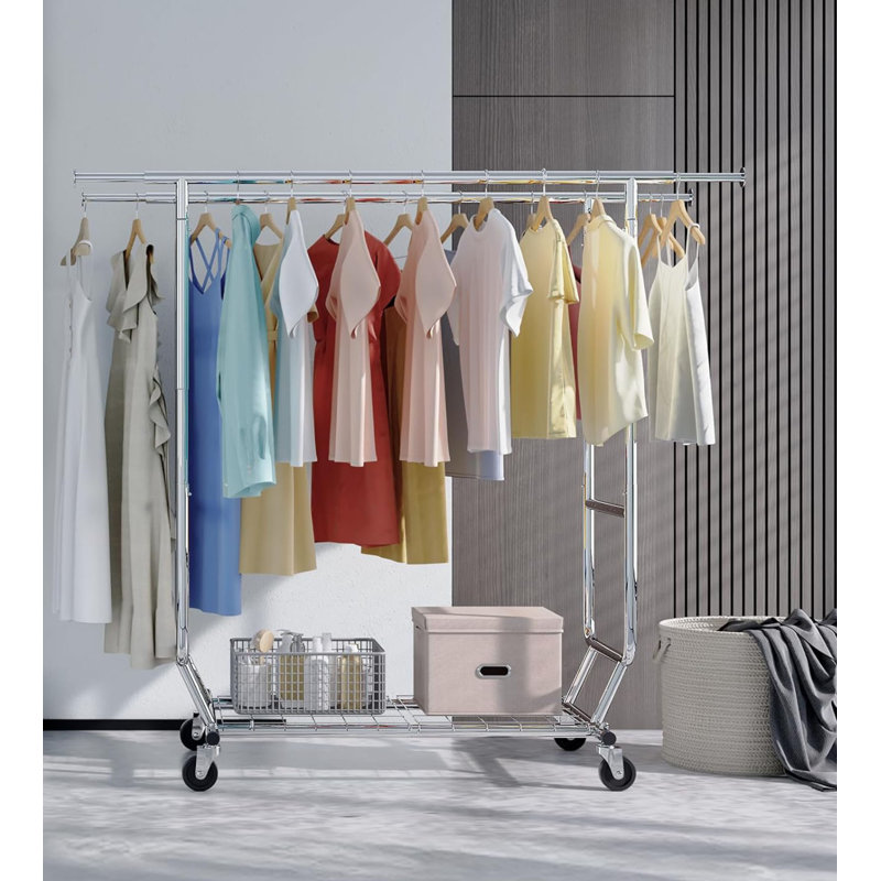 103cm Rolling Clothing Rack
