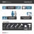 SuiteSymphony 77" to 113" Closet System Starter Kit-19050444