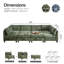Canapé modulaire en chenille 8 pièces à assise profonde avec repose-pieds de rangement et canapé convertible 8 pièces-135230838-135230832