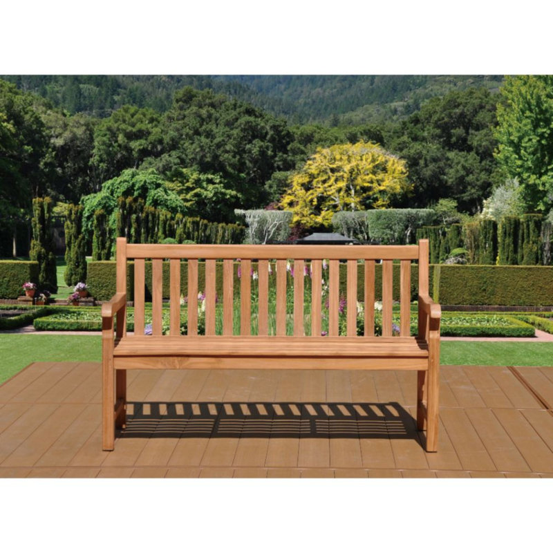 Banc de jardin en teck Amiracle