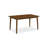 SERIFF EXTENSION DINING TABLE DARK WALNUT