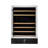 Trifecte Dual Zone 23.42'' 46 Bottle Wine Refrigerator with Reversible Door