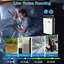 24L‑Per‑Day Smart Portable Dehumidifier, Digital Display Air Dryer with 5L Water Tank & Drain Hose, 24H Timer, Child Lock for Bedrooms, Bathrooms and Basements