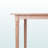 Oslo Rectangle Dining Table with Turned Legs in Natural Finish, 46.49" W X 29.42" D X 29.81" H-1132379495