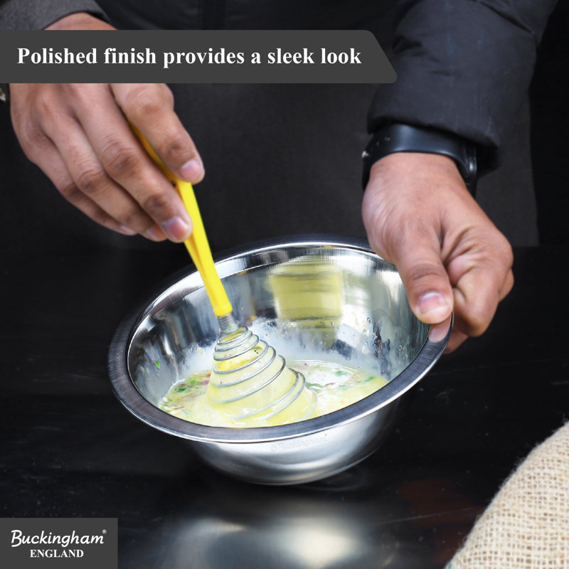 Buckingham Stainless Steel Deep Mixing Bowl , 18 cm 