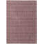 Tapis brun foncé / mauve touffeté à la main nageoire nantes
