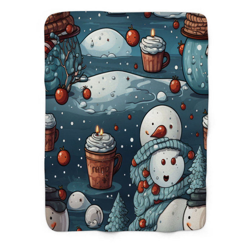Figurine d'hiver - couverture de qualité supérieure 1 pièce, L 50 po x L 60 po