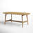 Signa Solid Oak Dining Table-68506223-72905959