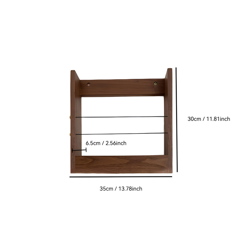 Wall Mounted Shelves, Wall Mounted Storage Shelves, And Storage Racks For Storing Items, 11.81" H x 13.78" W x 2.56" D