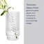Mikasa Trellis Vase, 10.75 Inch