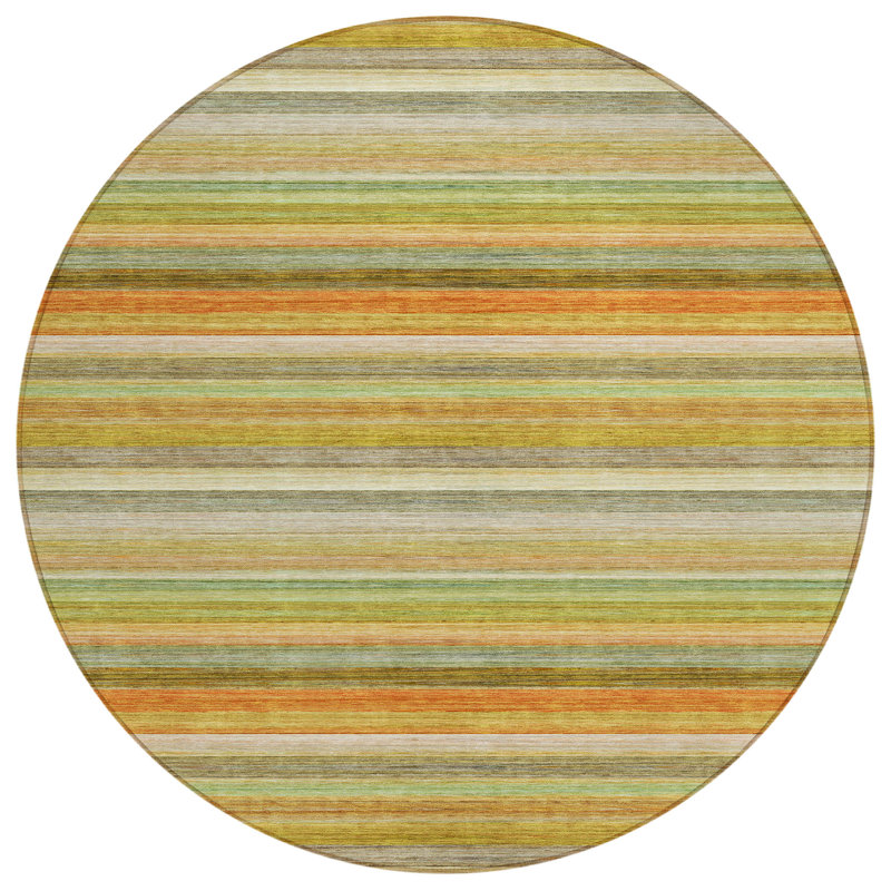 Tapis intérieur / extérieur Kinslee, Rond 8 pi