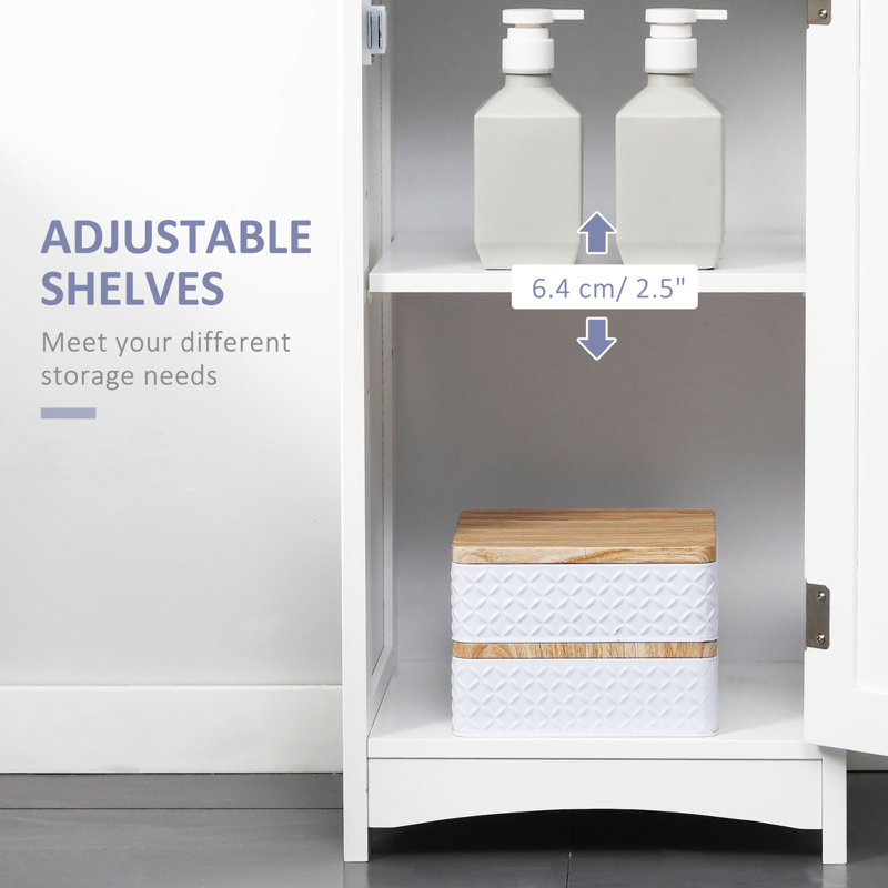 Armoire de rangement étroite moderne blanche et grise - Combo de rangement ouvert / fermé, panneau de fibres à densité moyenne facile à nettoyer, ajustement mince pour les coins, utilisation dans plusieurs pièces