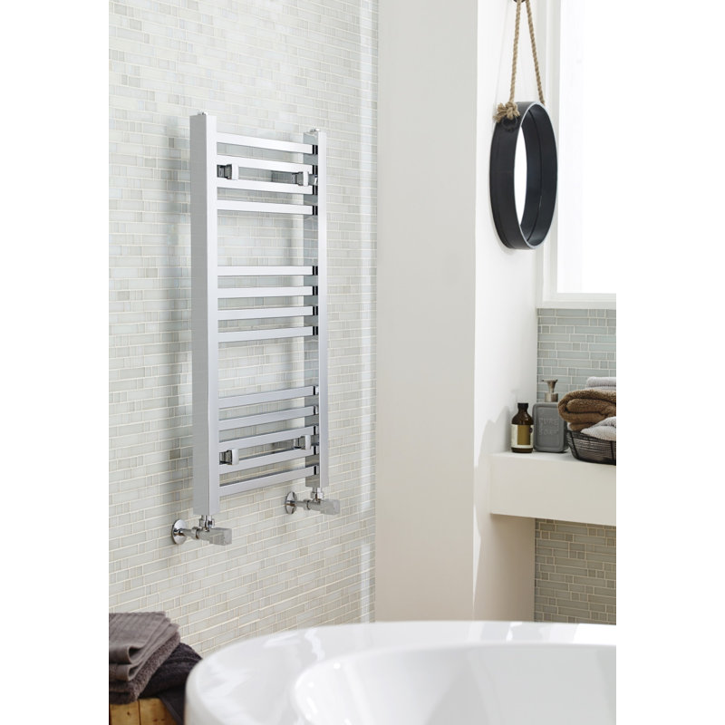 Straight Towel Rail Heated Towel Rails, 80 cm H x 50 cm W x  8 cm D