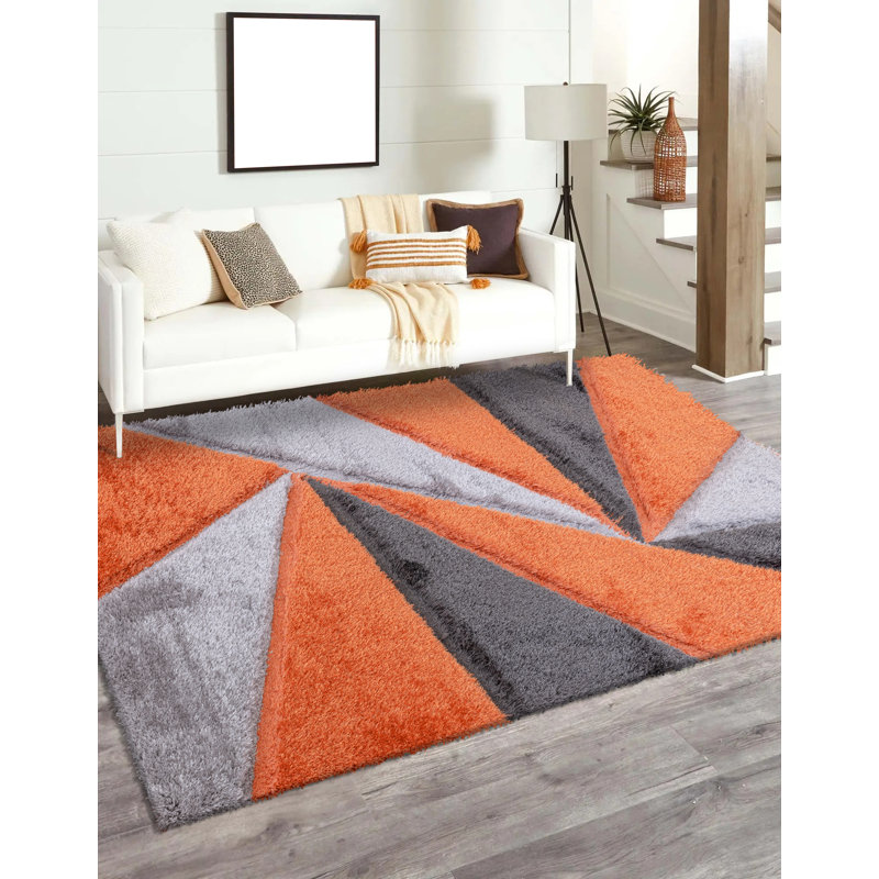 Solid Colour Area Rug, Rectangle 200 x 290 cm