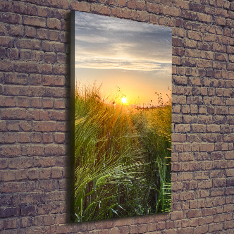 Wheat Field - Wrapped Canvas Print