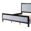 Upholstered Bed With Fluffy Soft Headboard-1496792606