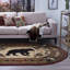 Tapis brun / rouge Southwestern-26909094