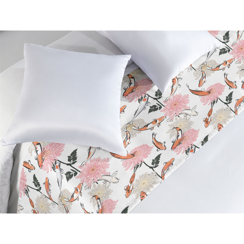 Foulard de lit japonais Ambesonne, Très grand lit