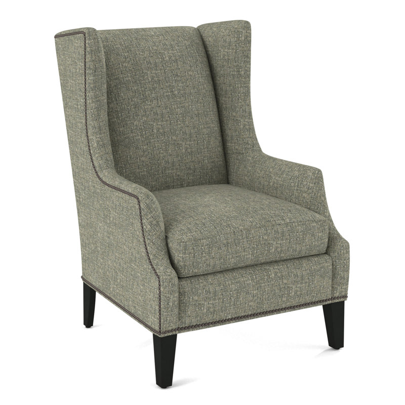 Wingback Chair, Black, 61353-71