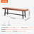 Solid Wood Outdoor Bench