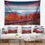 Tapisserie en polyester paysage d'automne dans les Carpates avec accessoires de suspension inclus-28491916