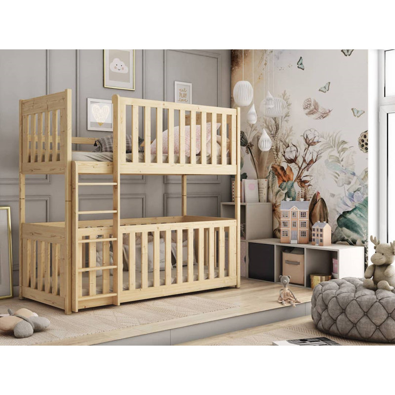 Earhart Single (3') Standard Bunk Bed, Pine