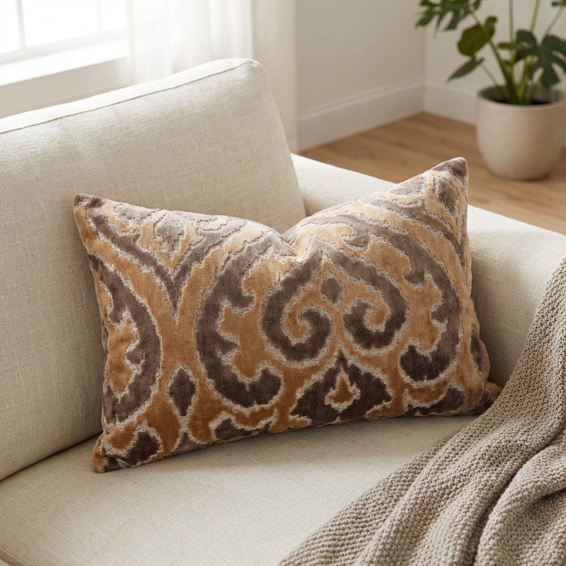 Oreiller moelleux de luxe Euphoria, 18 po x 18 po, Coussin décoratif