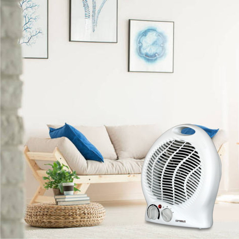 Chaufferette portative à ventilateur avec thermostat