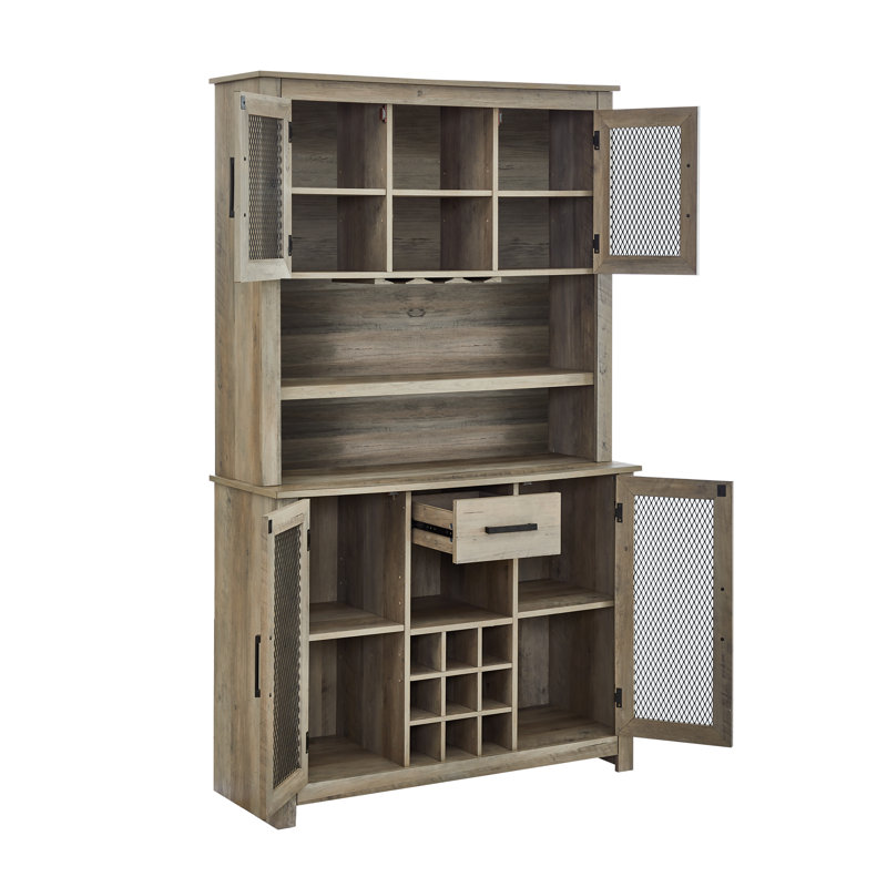Jill Zarin 70.8'' Kitchen Pantry, Gray