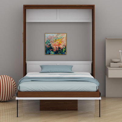 Lit escamotable avec bureau escamotable Murphy