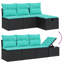  Ensemble de canapé de patio 8 pièces avec coussins en rotin de polyester-794557135-794557134