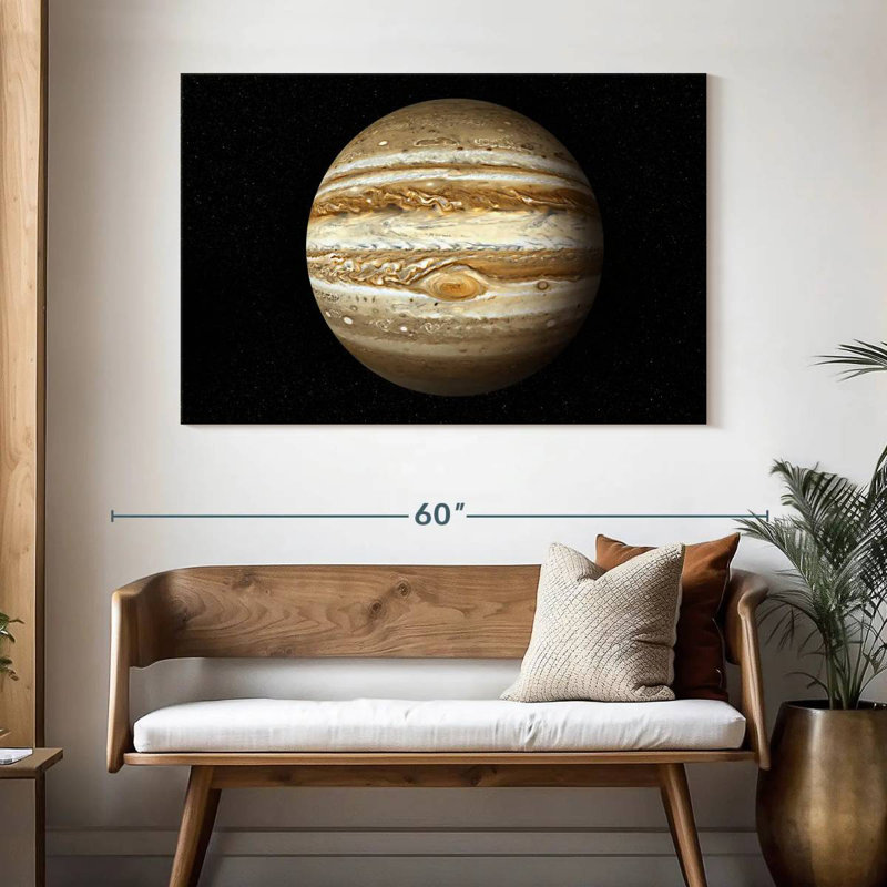 Oberle Jupiter Planet, 32" H x 48" W