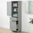 Premium Tall Freestanding Bathroom Cabinet - 2 Drawers (Different Sizes) & Adjustable Shelf, Painted MDF-319565935