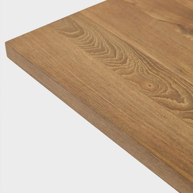 Table de salle à manger moderne Modern Burlywood, 29.53"H x 70.87"L x 31.5"W