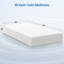 Matelas en mousse à mémoire de forme moderne avec 3 couches de mousse-1313610175