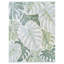 Jeté intérieur / extérieur Monstera