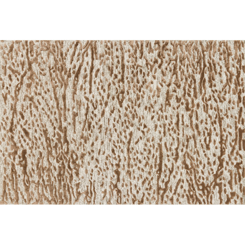 Rusch Hand Tufted Viscose Abstract Indoor Rug, Rectangle 3'6" x 5'6"