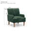 Fauteuil d'appoint rembourré en velours côtelé Corduroy-128614426