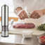 Brand Battery Powered Salt & Pepper Mill Set
