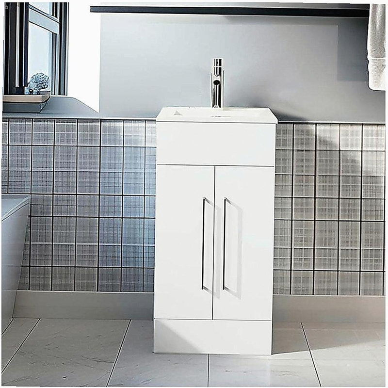 Petit meuble-lavabo simple 16 po Goodyo