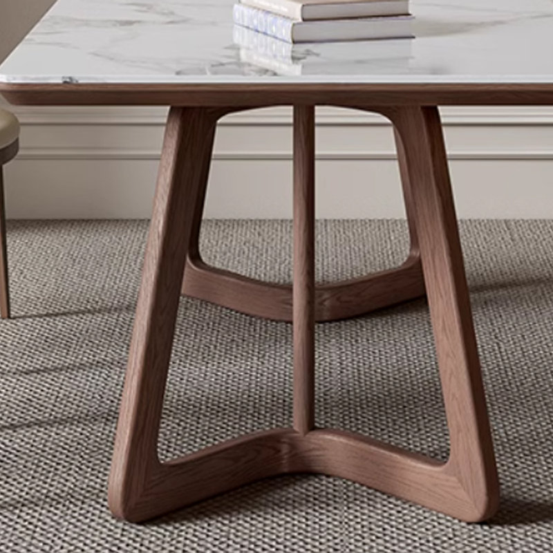 Ensemble de table de salle à manger moderne et luxueux, H 29,52 po x L 62,99 po x l 35,43 po