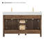 Meuble-lavabo simple 60 po avec miroir Lala-657651961
