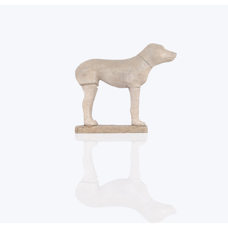 Statue adorable amant de chien Lefancy