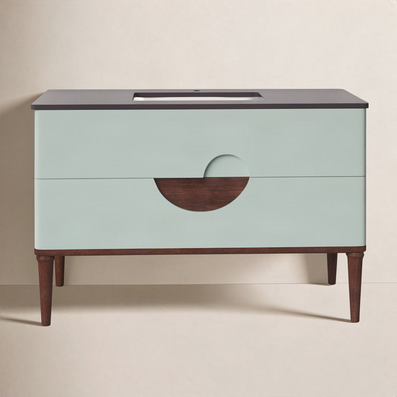 Burano 48'' W Vanity, Aloe Green
