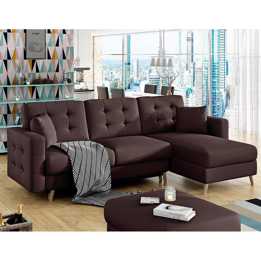 Ecksofa Dones mit Bettfunktion