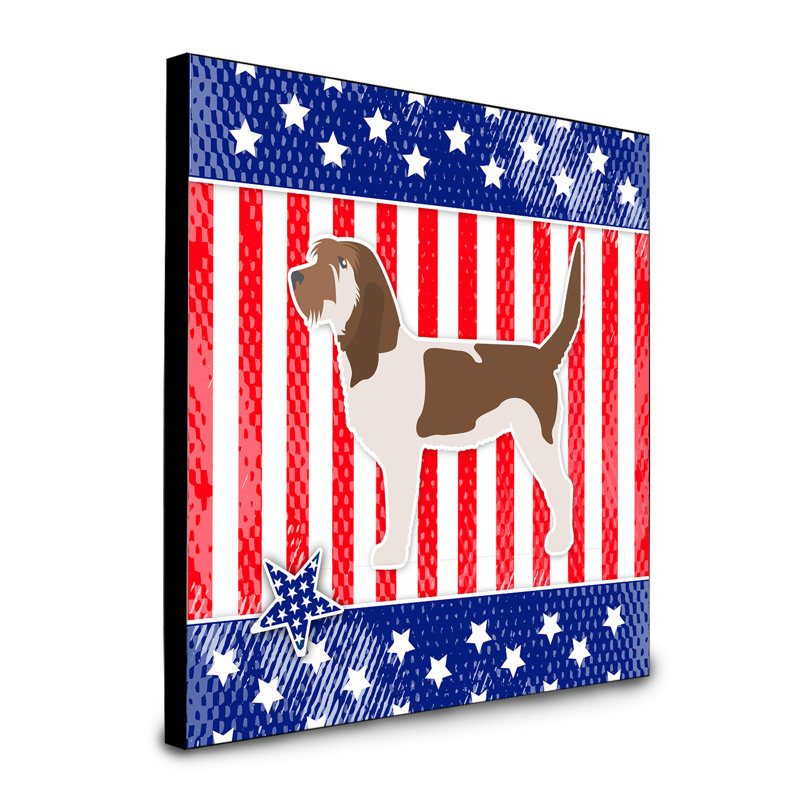 Panneau mural pour l’art américain dog Duro, Basset hound
